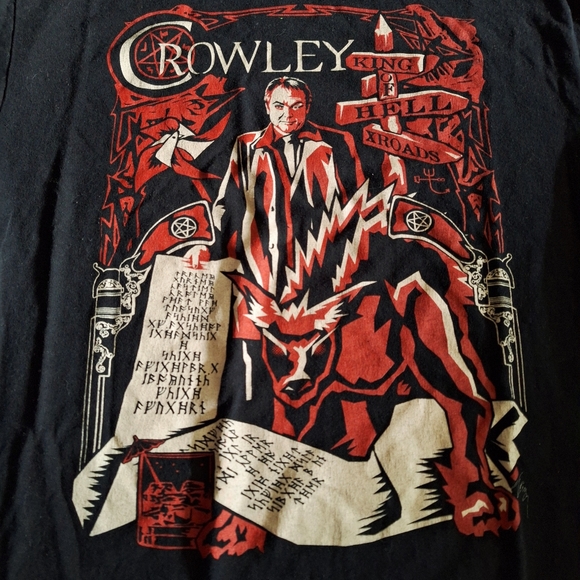 Supernatural Crowley T-Shirt - Picture 2 of 3